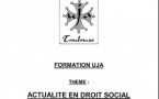 TOULOUSE - Formation : ACTUALITE EN DROIT SOCIAL