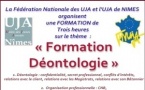 NIMES - Formation : DEONTOLOGIE