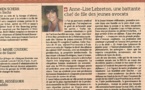 Anne-Lise LEBRETON, Une battante Chef de file des jeunes avocats Anne-Lise LEBRETON, Une battante Chef de file des jeunes avocats