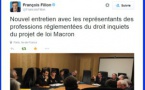 Audition de la FNUJA par les députés FILLON et Houillon
