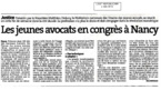 73ème Congrès à NANCY