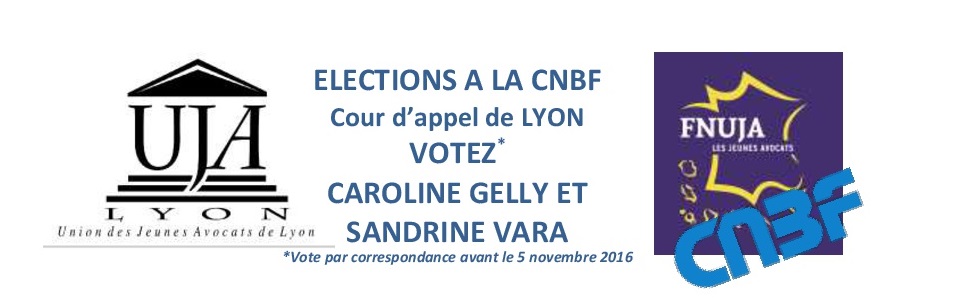 Elections à la CNBF : Votez FNUJA !