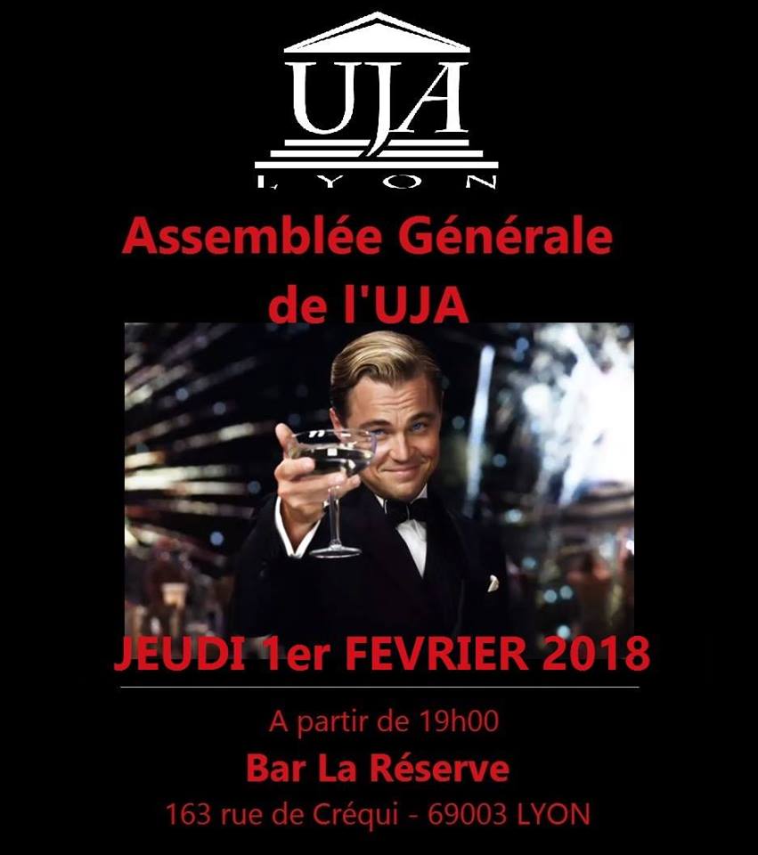 Assemblée générale de l'UJA !