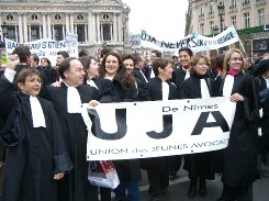 AJ : MANIFESTATION DU 18 DECEMBRE 2006