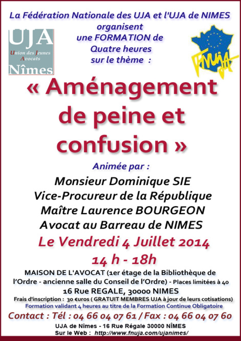 Formation UJA - Le 4 Juillet 2014 - Sur le thème 