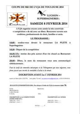 COUPE DE SKI 2014